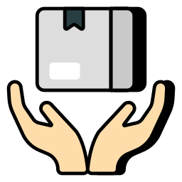 Parcel handling icon