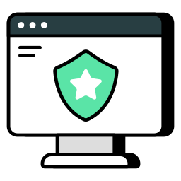 seguridad web icono