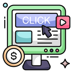 pay per click icona