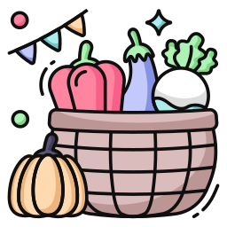 Grocery basket icon