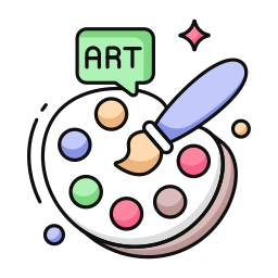 Paint palette icon