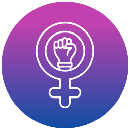 Women empowerment icon