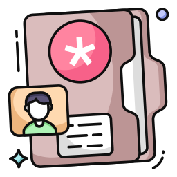 Medical folder icon