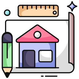 Home plan icon