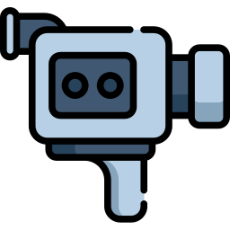 Cámara de vídeo icono
