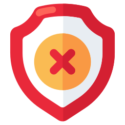 No protection icon