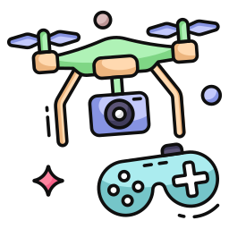 Drone camera icon