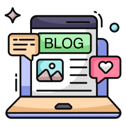 Blogging icon