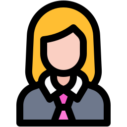 Business woman icon