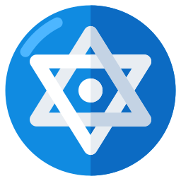 Jewish symbol icon
