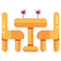 Dining table icon