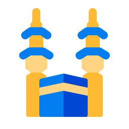 カーバ神殿のメッカ icon