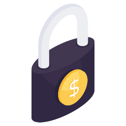 ochrona pieniędzy ikona