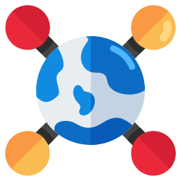 Global network icon