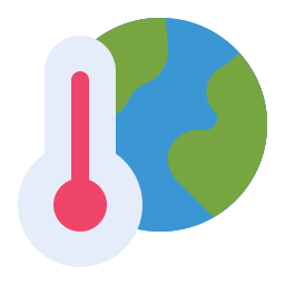 Climate change icon