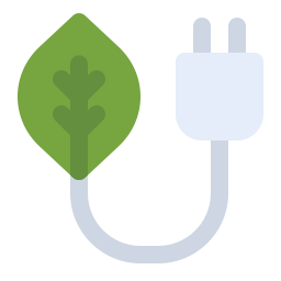 Зеленая энергия иконка