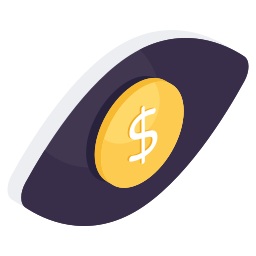 Financial monitoring icon