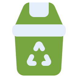 Trash bin icon