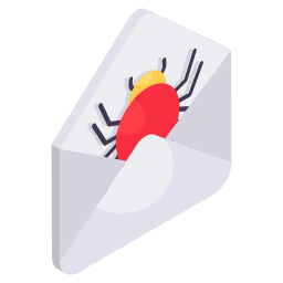 Malware mail icon