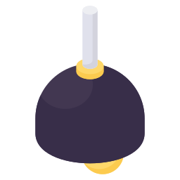 Hanging bulb icon