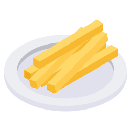 Potato fries icon