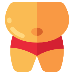 sovrappeso icona