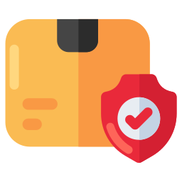 安全な配送 icon