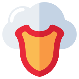 cloud-bescherming icoon