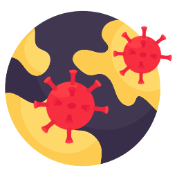 pandemia viral icono