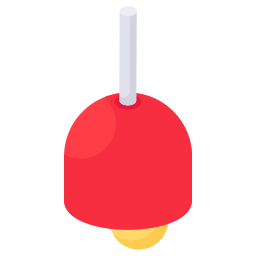 Hanging bulb icon