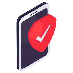 Mobile protection icon