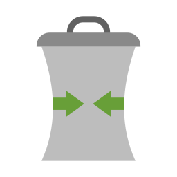 Waste reduction icon