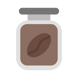 bottiglia di caffè icona