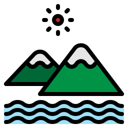 montaña icono