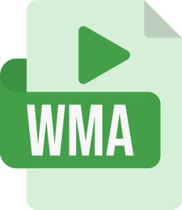 formato de archivo wma icono