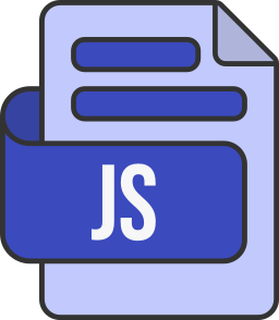 formato de archivo js icono