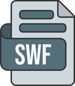 format de fichier swf Icône