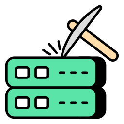 rack de servidores icono