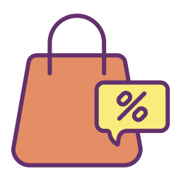 Shopping bag icon