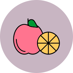 alimentación saludable icono