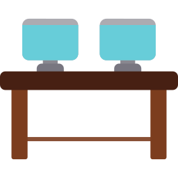 mesa de trabalho Ícone
