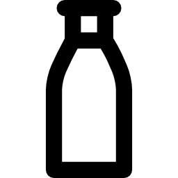 Milk bottle icon