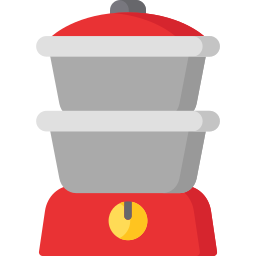 Food steamer icon