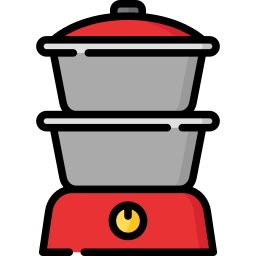 Food steamer icon