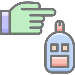 Glucose monitoring icon