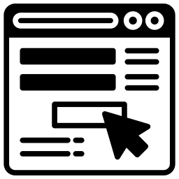 modulo in linea icona