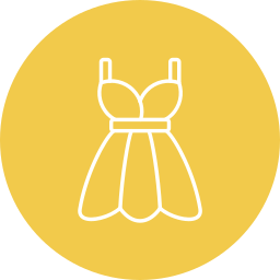 Woman clothes icon
