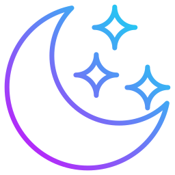 Cresent moon icon