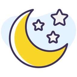 Cresent moon icon