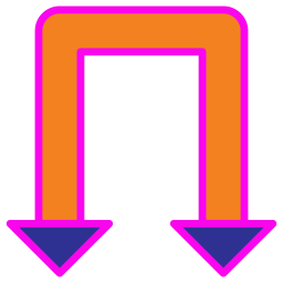 Double arrows icon